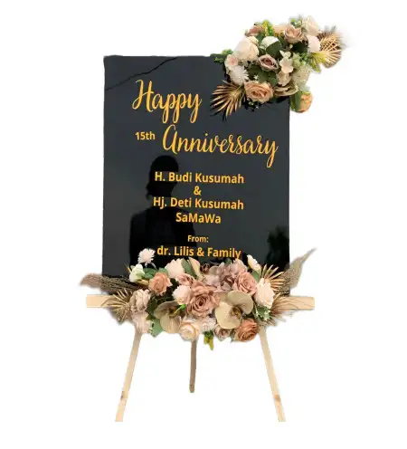 Papan Bunga Akrilik Gumuk